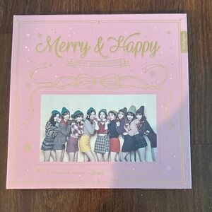 Twice Merry & Happy K-Pop Album “Happy” Version + photo cards